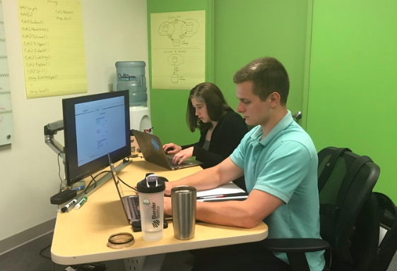 tech-elevator-students-working-on-capstone-project
