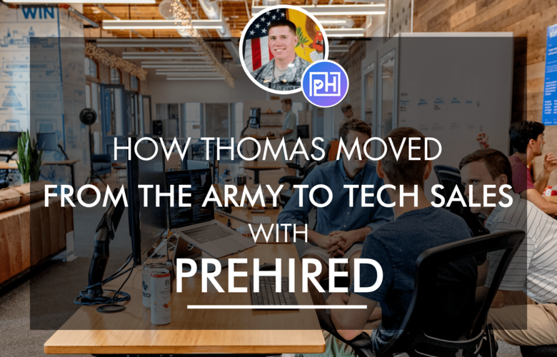 How Thomas Moved From The Army To Tech Sales With Course Report