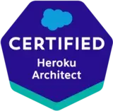 Certified Heroku Architect certification logo