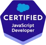 Certified JavaScript Developer certification logo