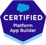 Certified Platform App Builder certification logo