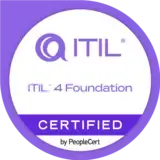 ITIL 4 Foundation certification logo