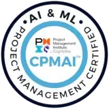Cognitive Project Management in AI (CPMAI)™ certification logo