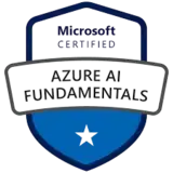 Azure AI Fundamentals Azure AI Fundamentals certification logo