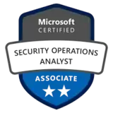 Security Operations Analyst Associate Security Operations Analyst Associate certification logo