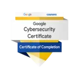 Google Cybersecurity Professional Certificate Google Cybersecurity Professional Certificate certification logo
