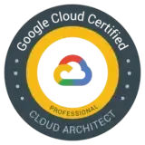 Google Professional Cloud Architect certification logo