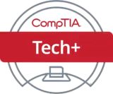 Tech+ certification logo